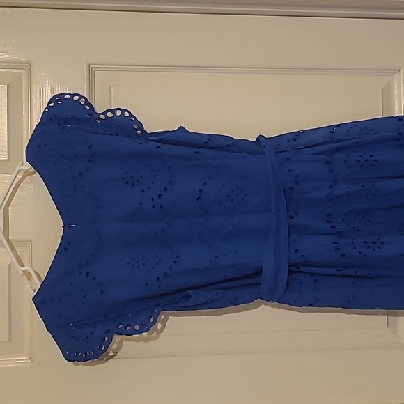 Rabbit Rabbit Rabbit Blue Midi Dress - Picture 4 of 4